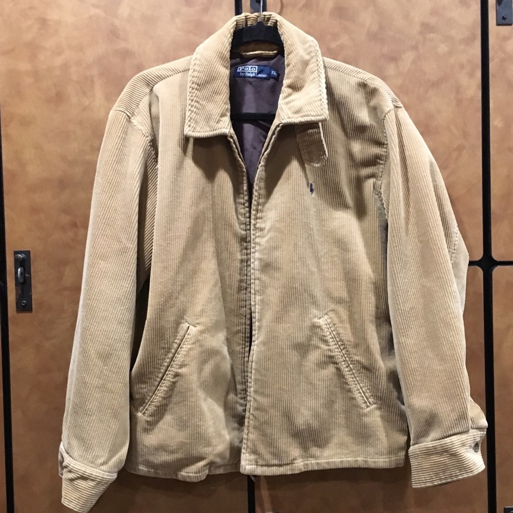*SOLD* Polo Ralph Lauren Corduroy Bomber Jacket